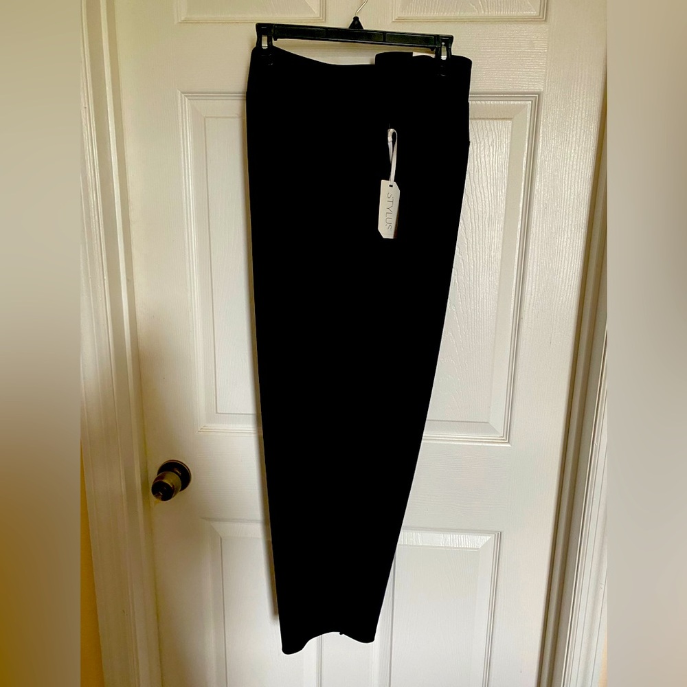 Stylus Women’s Plus Size Pintuck Jogger Pants size 3X NWT